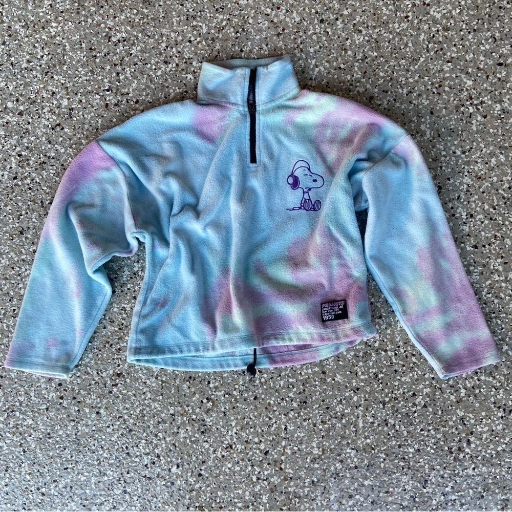 Peanuts womens extra small snoopy jacket